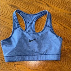 Nike Women's Racerback Blue Sports Bra